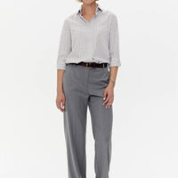 Hose 'MANHATTAN' | Gerade geschnitten in Wolkengrau - The Baltic Shop