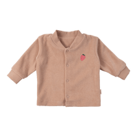 Jacke aus Bio Baumwolle mit Erdbeerstickerei - The Baltic Shop