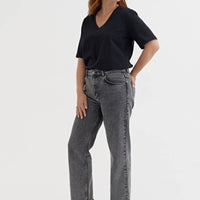 Jeans LA PARISIENNE in rauchgrau - The Baltic Shop