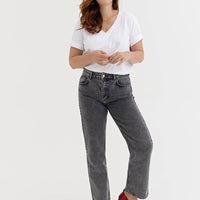 Jeans LA PARISIENNE in rauchgrau - The Baltic Shop