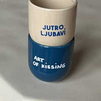 Keramiktasse - Art of Kissing - The Baltic Shop