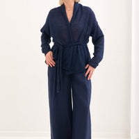Kidmohair & Seide Strickjacke – handgefertigt in Lettland - The Baltic Shop