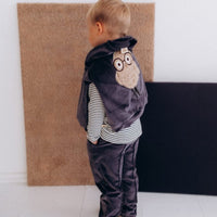 Kinderpullover aus Bio-Baumwollvelours - The Baltic Shop
