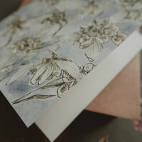 Klappkarte - Lily Flowers - The Baltic Shop