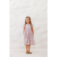 Kleid mit Blumenmuster aus Bio Baumwolle - The Baltic Shop