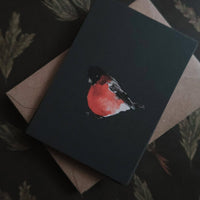 Kleine flache Karte Rotkehlchen - The Baltic Shop