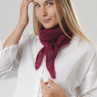 Kleiner Schal aus Mohair und Seide - The Baltic Shop