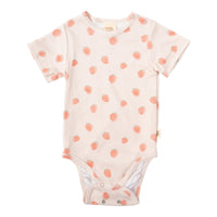 Kurzarmbody aus Bio Baumwolle in 2 Farben - The Baltic Shop