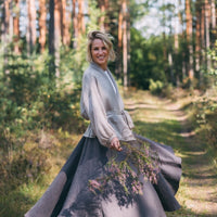 Kurze Weste mit breitem Ärmel - The Baltic Shop