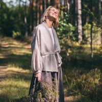 Kurze Weste mit breitem Ärmel - The Baltic Shop