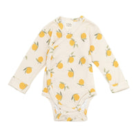 Langarm Wickelbody aus Bio Baumwolle in 4 Farben - The Baltic Shop