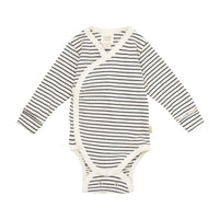 Langarm Wickelbody aus Bio Baumwolle in 4 Farben - The Baltic Shop