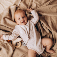 Langarmbody aus Bio Baumwolle in 3 Farben - The Baltic Shop