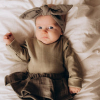 Langarmbody aus Bio Baumwolle in 3 Farben - The Baltic Shop