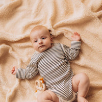 Langarmbody aus Bio Baumwolle in 3 Farben - The Baltic Shop