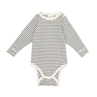 Langarmbody aus Bio Baumwolle in 3 Farben - The Baltic Shop