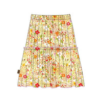 Langer Rock mit Blumenmuster aus Viscose - The Baltic Shop