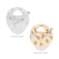 Lätzchen aus Bio Baumwolle in 2 Farben - The Baltic Shop