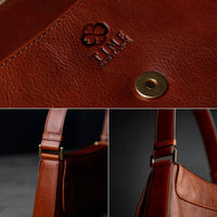 Lederhandtasche - Bright Lights, Big City - The Baltic Shop