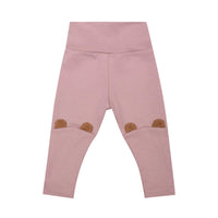 LEGGINGS MIT FROTTEE TEDDYOHREN IN 2 FARBEN - The Baltic Shop