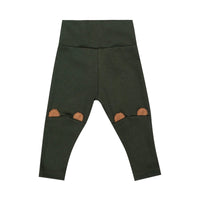 LEGGINGS MIT FROTTEE TEDDYOHREN IN 4 FARBEN - The Baltic Shop