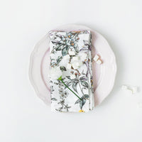 Leinenservietten 2er Set - Birds - The Baltic Shop