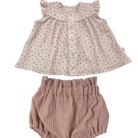 Muslin - Bluse und Bloomers - Set - The Baltic Shop