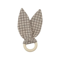 Musselin Hasenohren Beißring - The Baltic Shop