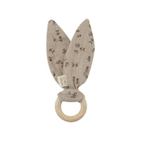 Musselin Hasenohren Beißring - The Baltic Shop