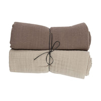 Musselin - Tücher 2er Set aus Bio Baumwolle - The Baltic Shop