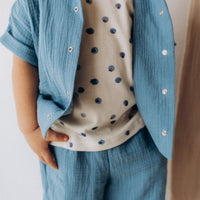 Musselinhemd für Kids aus Bio Baumwolle - The Baltic Shop