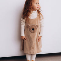 Pinafore Kleid mit Bär - The Baltic Shop