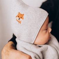 Pixie-Mütze aus Bio-Baumwollfleece - The Baltic Shop