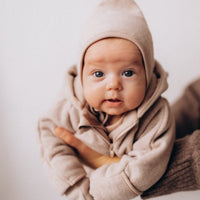 Pixie-Mütze aus Bio-Baumwollfleece - The Baltic Shop