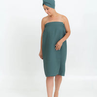 Saunakleid aus 100% Baumwolle in 4 Farben - The Baltic Shop