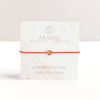 Scharlachrotes Blatt Armband - The Baltic Shop