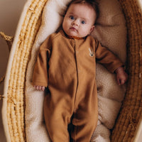 Schlafanzug mit Hasen Stickerei, 100% Bio Baumwolle - The Baltic Shop