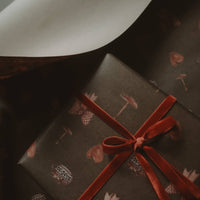 Set aus 3 Stück Weihnachtsstimmung Kraft Geschenkpapier - The Baltic Shop