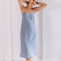 Slipkleid aus Leinen "Ruby" - The Baltic Shop