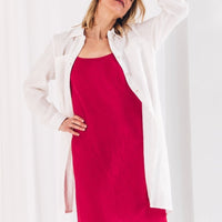Slipkleid aus Leinen "Ruby" - The Baltic Shop