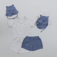 Sonnenhut aus 100 % GOTS - zertifizierter Bio - Baumwolle - The Baltic Shop