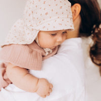 Sonnenhut aus Bio Musselin in 2 Farben - The Baltic Shop