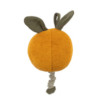 Spieluhr aus Bio Baumwolle - Orange - The Baltic Shop