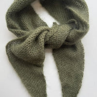 Strickweste in Wabenmuster aus Mohair und Seide - The Baltic Shop