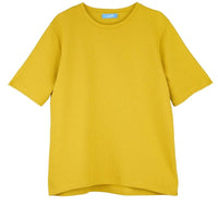 T-Shirt aus hochwertiger Baumwolle in Gelb - The Baltic Shop