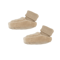 Velour Baby Schuhe aus Bio Baumwolle in 3 Farben - The Baltic Shop