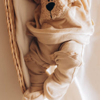 Velour Baby Schuhe aus Bio Baumwolle in 3 Farben - The Baltic Shop