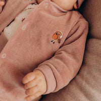 Veloursjacke aus Bio-Baumwolle - The Baltic Shop