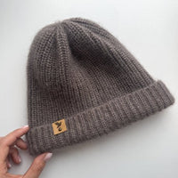 Weiche Haube aus Mohair und Seide - The Baltic Shop