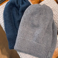 Weiche Winterhaube mit gerippten Rand - 2 Farbig - The Baltic Shop